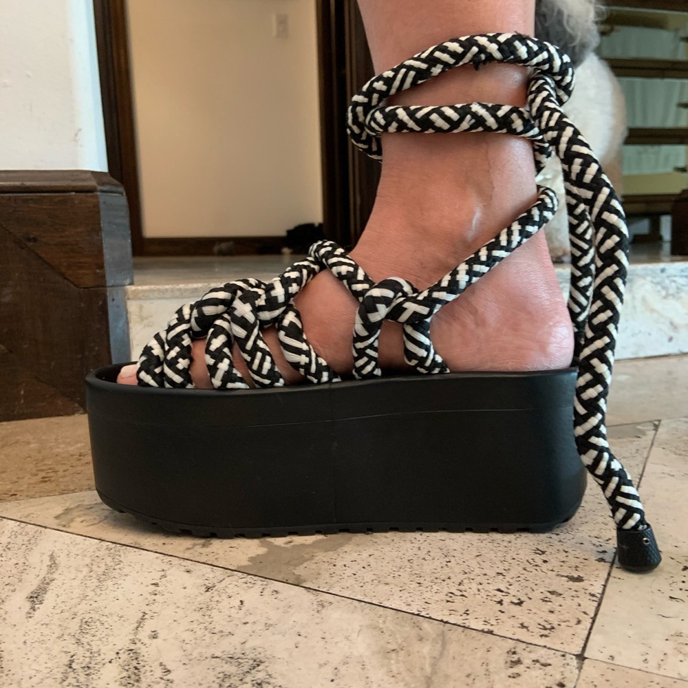 All Saints Platform Sandals